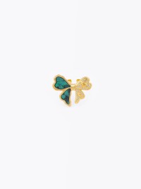 bowknot diamonds earrings
