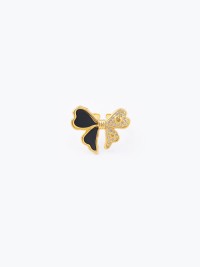bowknot diamonds earrings