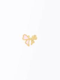 bowknot diamonds earrings