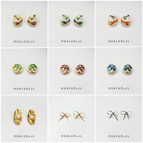 18k Earrings set