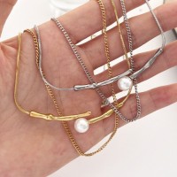 Bamboo jointed Necklace