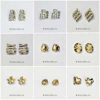 18k Earrings set