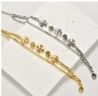 Stainless Steel, 18k electroplated