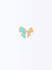 bowknot diamonds earrings